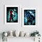 5D Halloween Diamond Painting Kits for Adults-Nightmare Before Christmas Jack and Sally Diamond Painting Diamond Art